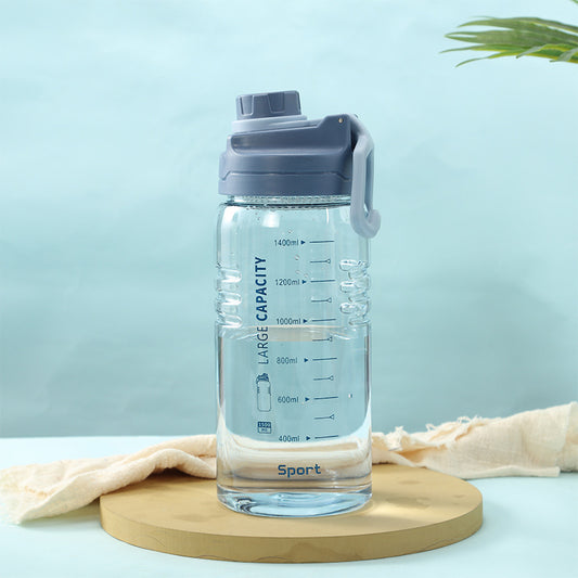 Botella Térmica Deportiva Transparente Resistente al Calor - Vaso Portátil para Viajes - Image 2