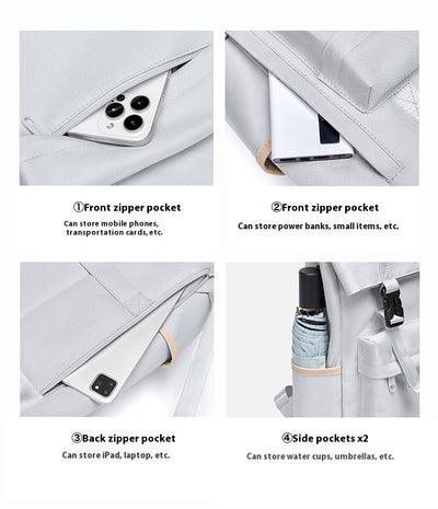 Mochila Escolar Expandible para Niños y Niñas con Compartimento para Laptop - Image 11