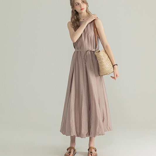 Vestido Tirantes Verano Sin Mangas para Mujer