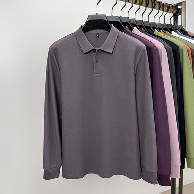 Camisa Polo Ejecutiva Manga Larga con Solapa - Image 21