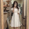 Vestido Camisero Vintage Francés con Temperamento Sofisticado
