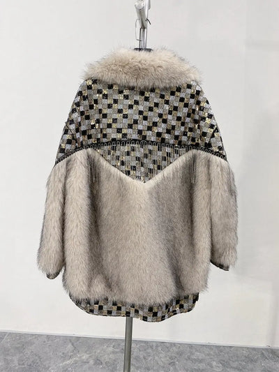 Abrigo Largo de Lana de Cordero para Mujer - Diseño Elegante y Cálido - Image 32