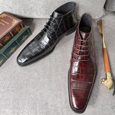 Botas Martin de Cuero Genuino para Hombre - Estilo Urbano