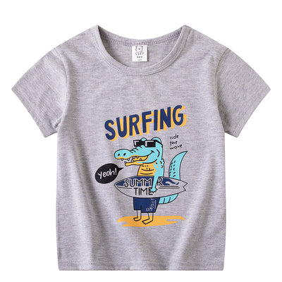 Playera Infantil de Manga Corta Unisex con Diseños Animados - Image 32