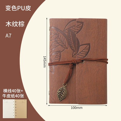 Cuaderno de Viaje Hojas Sueltas Vintage - Diario Creativo Zhiqiu - Image 49