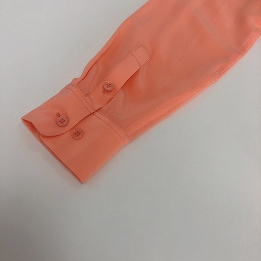 Blusa de Seda con Cuello Cuadrado y Bolsillos - Image 8