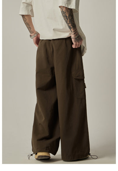Pantalones Rectos Amplios de Diseño Trendy para Hombre - Versátiles y Cómodos - Image 13