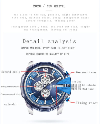 Reloj de Cuarzo Impermeable Unisex con Correa de Plástico - Image 9