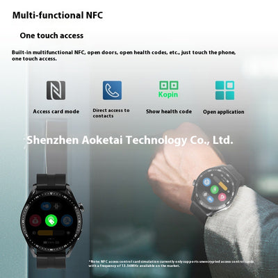 Reloj Inteligente con Carga Inalámbrica, Pagos Offline y Asistente de Voz - Image 4