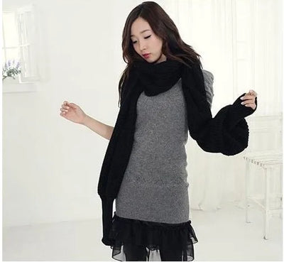 Bufanda Suéter Cashmere para Mujer - Elegancia y Calidez - Image 7
