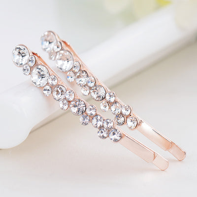Pinza para Cabello Infantil con Moño Brillante y Strass - Image 8