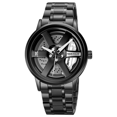 Reloj Elegante para Hombre con Diseño Personalizado de Rueda - Image 5
