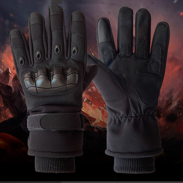 Guantes de Combate Combat Fighting Plus Terciopelo Dedos Largos para Hombre