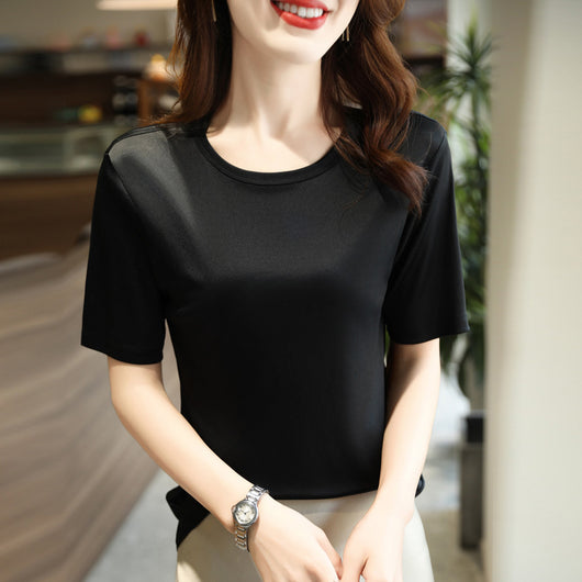 Blusa Suelta de Satén Francés Premium - Image 21