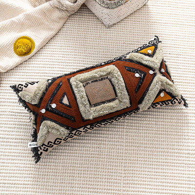 Almohada de Cintura de Algodón Premium Tejida a Mano - Image 9