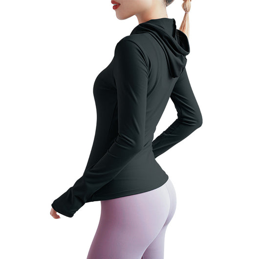 Sudadera Deportiva con Capucha Ajustada de Secado Rápido - Image 13