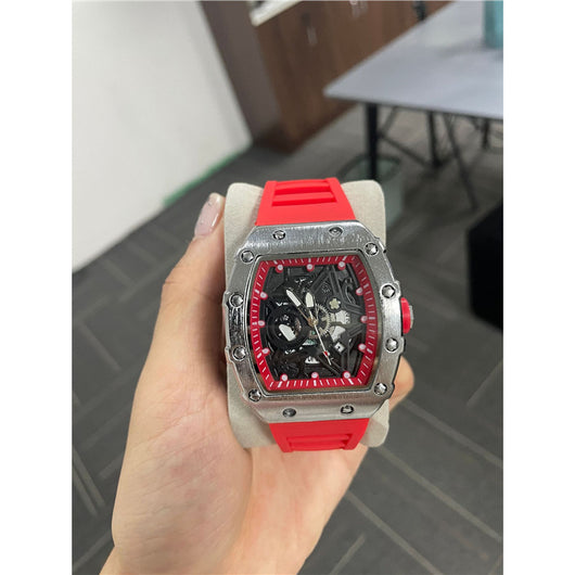 Reloj de Hombre Cilíndrico con Movimiento de Cuarzo Luminoso - Image 14