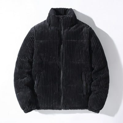 Chaqueta Gruesa Acolchada de Pana para Hombre - Image 7