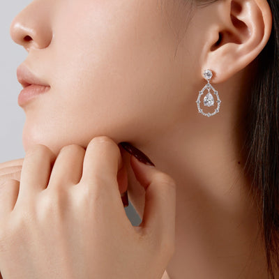 Aretes de Plata Esterlina 925 para Boda - Image 2