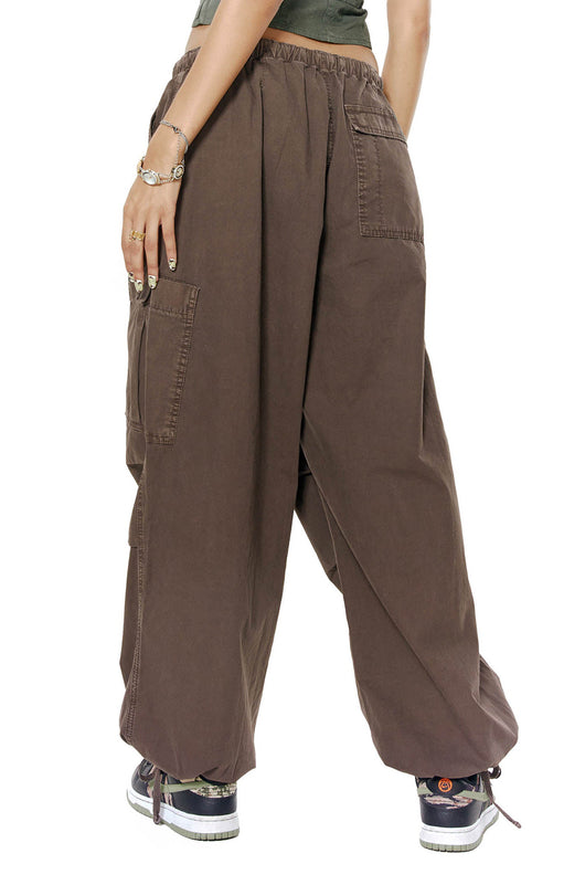 Pantalones Retro Anchos con Cintura Ajustable y Tobillo Anudado - Image 26