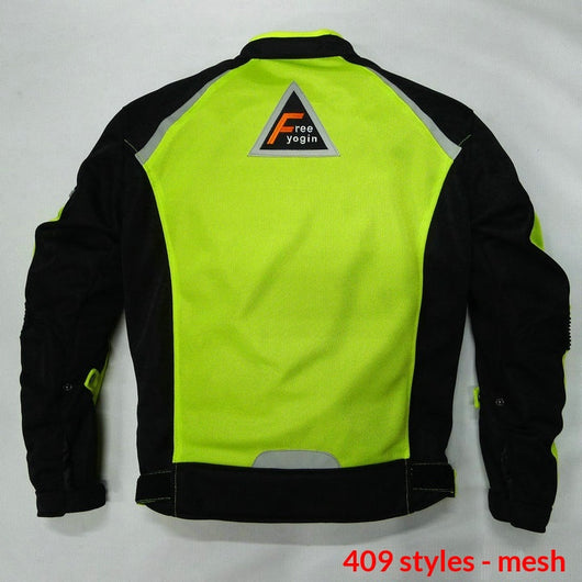 Chaqueta Deportiva Resistente a Caídas para Hombre Verde - Image 3