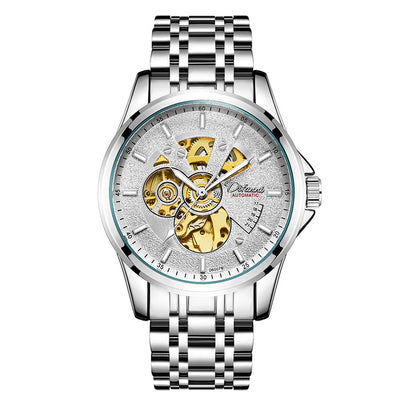 Reloj Automático de Acero Inoxidable con Correa de Moda Hipster - Image 11