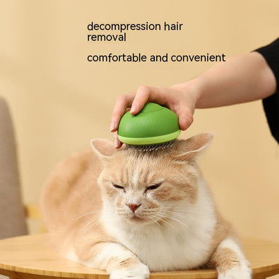 Peine Deslanador para Mascotas con Aguja de Acero Inoxidable - Herramienta de Aseo en Forma de Aguacate - Image 8