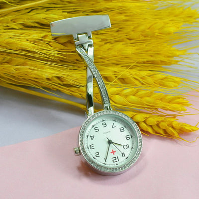 Reloj de Enfermera Colgante Retro Diamond Movement - Image 6