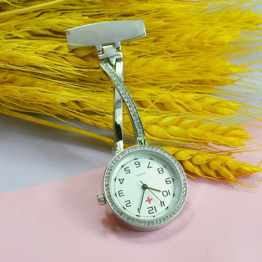 Reloj de Enfermera Colgante Retro Diamond Movement - Image 6