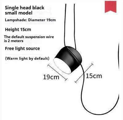 Lámpara de Techo Minimalista Moderna para Restaurantes y Tiendas - Image 6