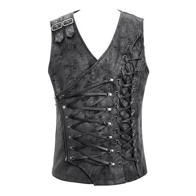 Chaleco Floral Gris Marengo con Ajuste Trasero para Hombre - Image 9