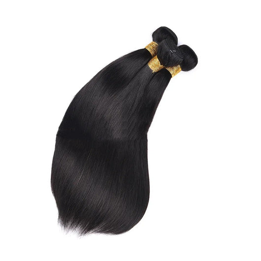 Peluca de Cabello Humano Tejido a Mano con Encaje - Image 5
