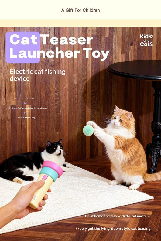 Juguete Interactivo para Gatos con Lanzador Automático - Image 9