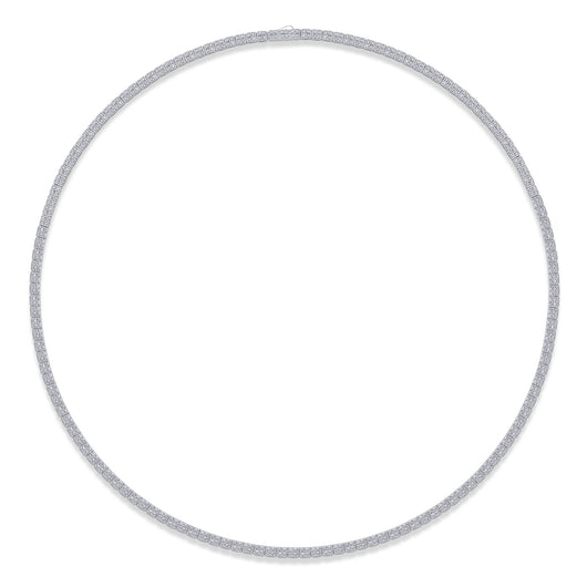 Collar de Clavícula Plata S925 con Moissanita - Image 8