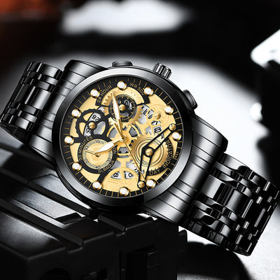 Reloj de Negocios Hueco para Hombre sin Mecanismo Visible - Image 10