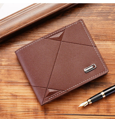 Billetera Delgada para Hombre con Múltiples Compartimentos - Cuero Suave Plegable - Image 13