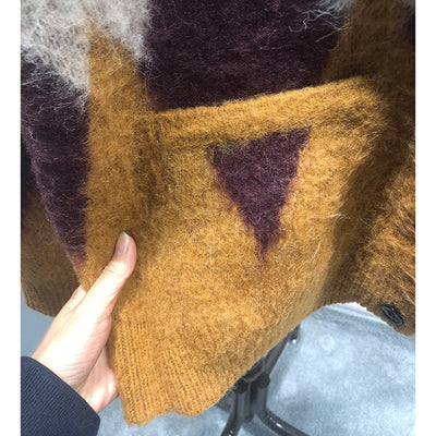 Suéter Tejido Mohair Rombos Versátil para Cualquier Ocasión - Image 6
