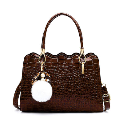 Bolso de Moda Diagonal Un Hombro en Cuero PU Color Puro - Image 3