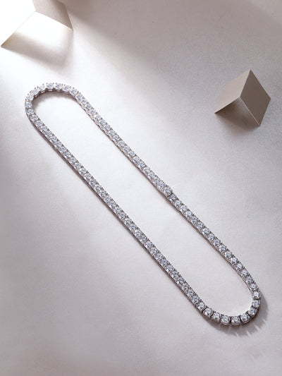 Collar Río Estelar Infinito - Joya de Lujo en Plata 925 y Moissanita Premium - Image 3