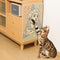 Rascador de Sisal para Gatos con Diseño Impreso - Sin Polvo