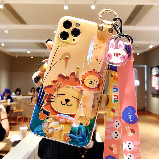 Funda Protectora con Correa para iPhone - Silicona Antishocks con Diseño Epoxy - Image 8