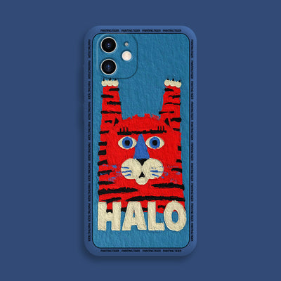 Funda de Silicona Líquida para Pareja - Diseño Hello Tiger Personalizado - Image 6