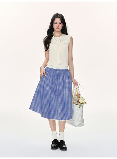 Chaleco Tejido Ice Silk sin Mangas - Blusa Suelta y Fresca - Image 14