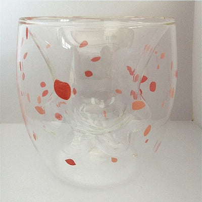 Taza Térmica de Vidrio Doble con Aislamiento Creativo - Image 9