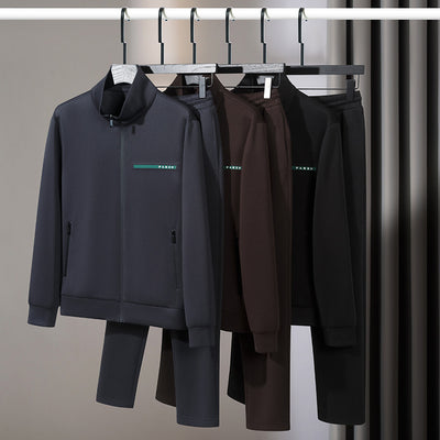 Conjunto Deportivo Casual de Dos Piezas con Mangas Largas para Hombre - Image 4