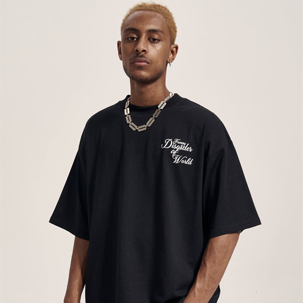 Camiseta Oversize Suelta Hip-hop Street Estampado Spoof
