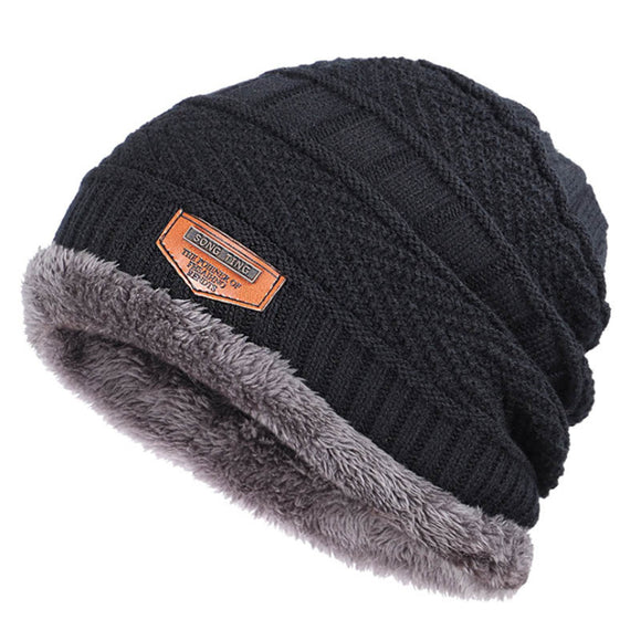 Gorro Tejido de Lana Polar Unisex Plus