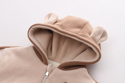 Abrigo Acolchado con Capucha para Bebé - Algodón Cálido y Protector - Image 36