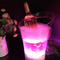 Cubo de Hielo Portátil con Carga LED y Luz Intermitente