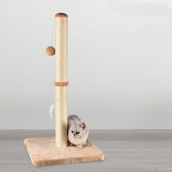 Árbol Rascador de Sisal para Gatos Pequeños y Medianos